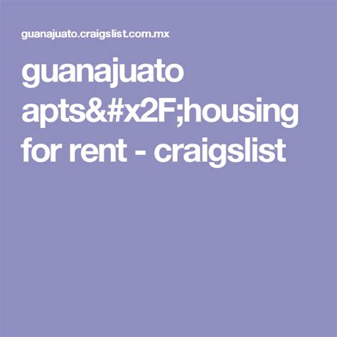 Craigslist guanajuato. Things To Know About Craigslist guanajuato. 